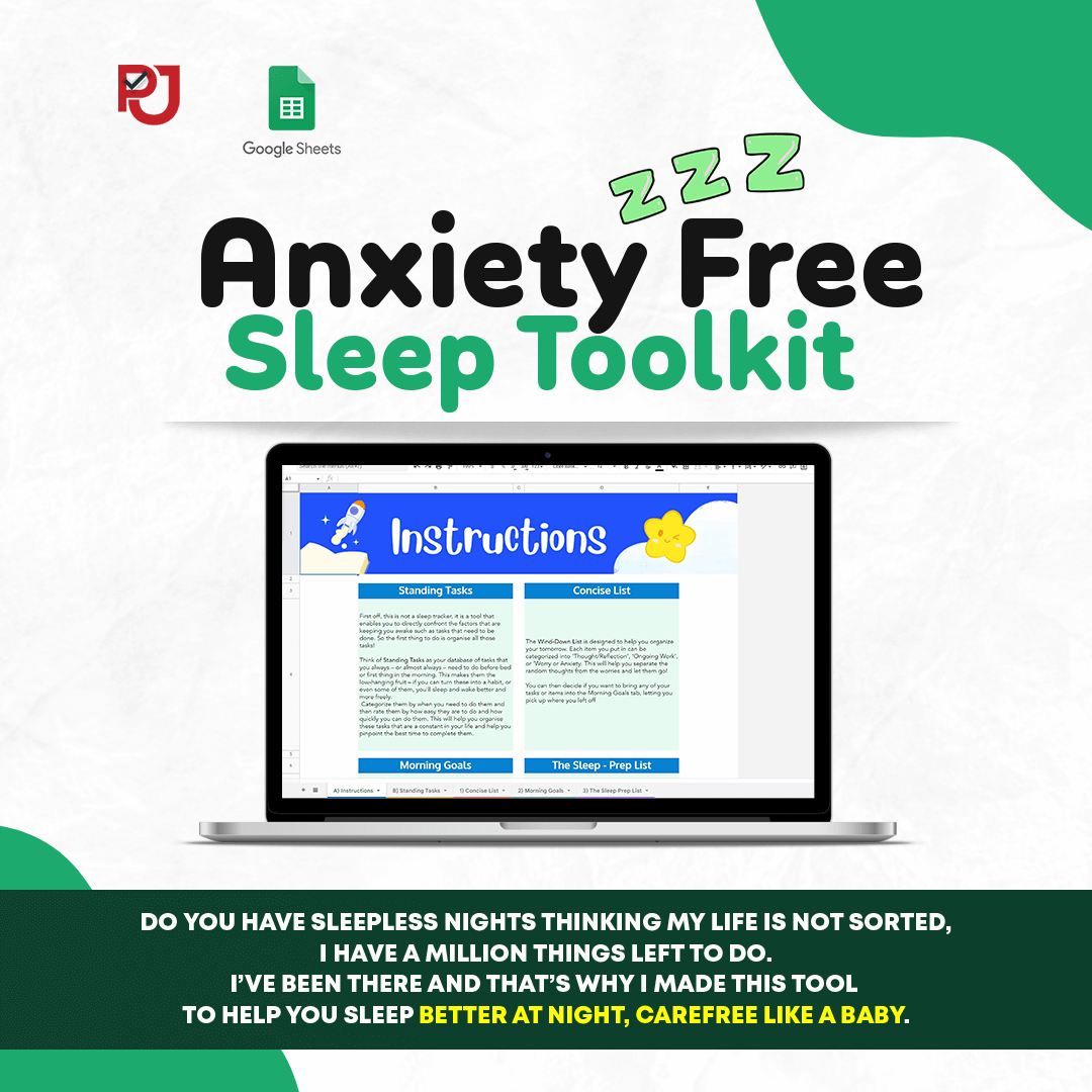ANXIETY FREE SLEEP TOOLKIT